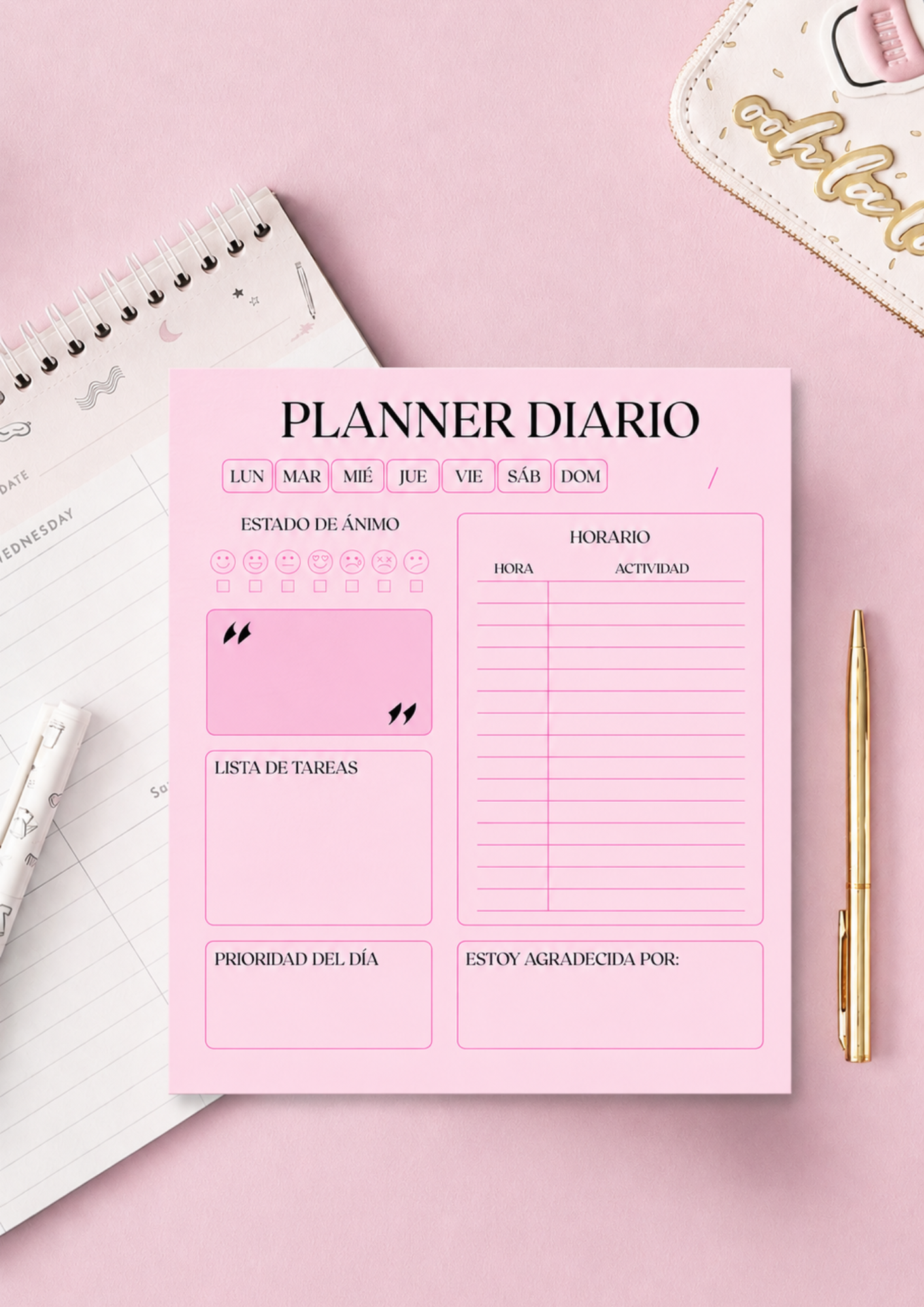 Planifica Tu Mejor Versión – Planner Digital de Organización, Hábitos y Metas