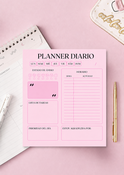 Planifica Tu Mejor Versión – Planner Digital de Organización, Hábitos y Metas