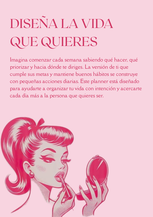 Planifica Tu Mejor Versión – Planner Digital de Organización, Hábitos y Metas