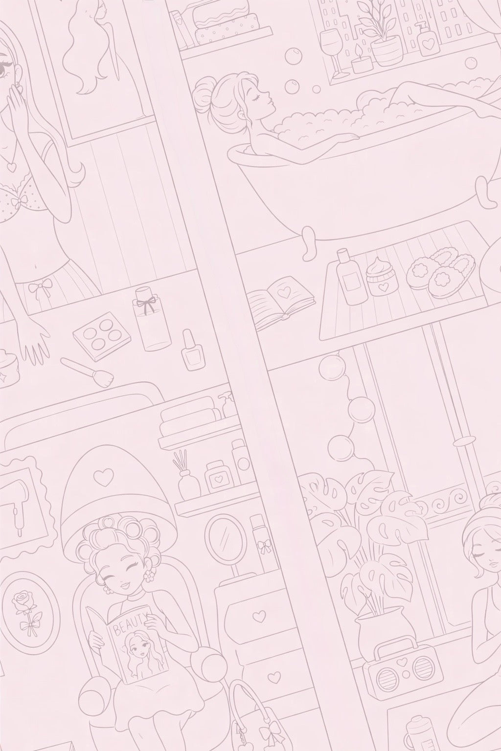 I’M JUST A GIRL – Libro para Colorear Digital
