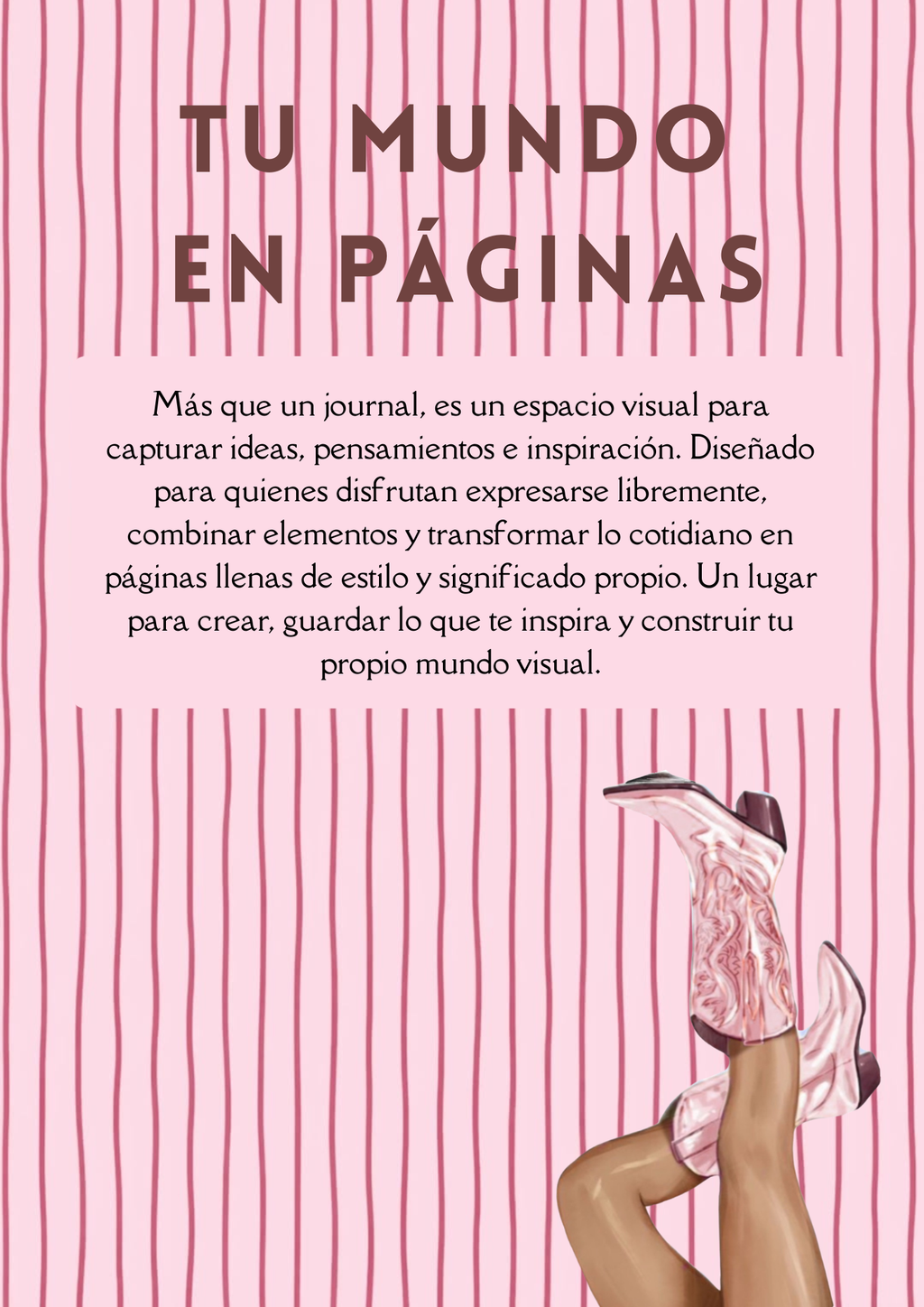 Quién es esa chica - Journal Personal Visual para Conectar Contigo Misma