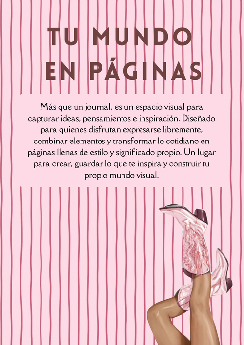 Quién es esa chica - Journal Personal Visual para Conectar Contigo Misma